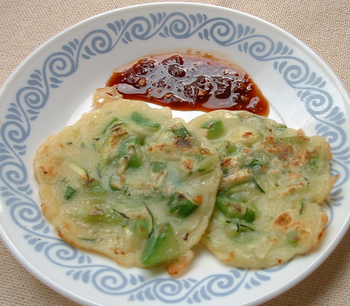 Korean pancakes KoreanPancakes. This one is not Indian-chinese at all, 