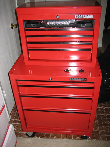 Red Craftsman Toolbox