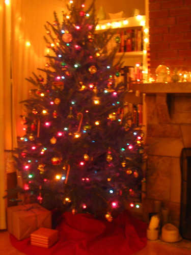 christmas tree bright