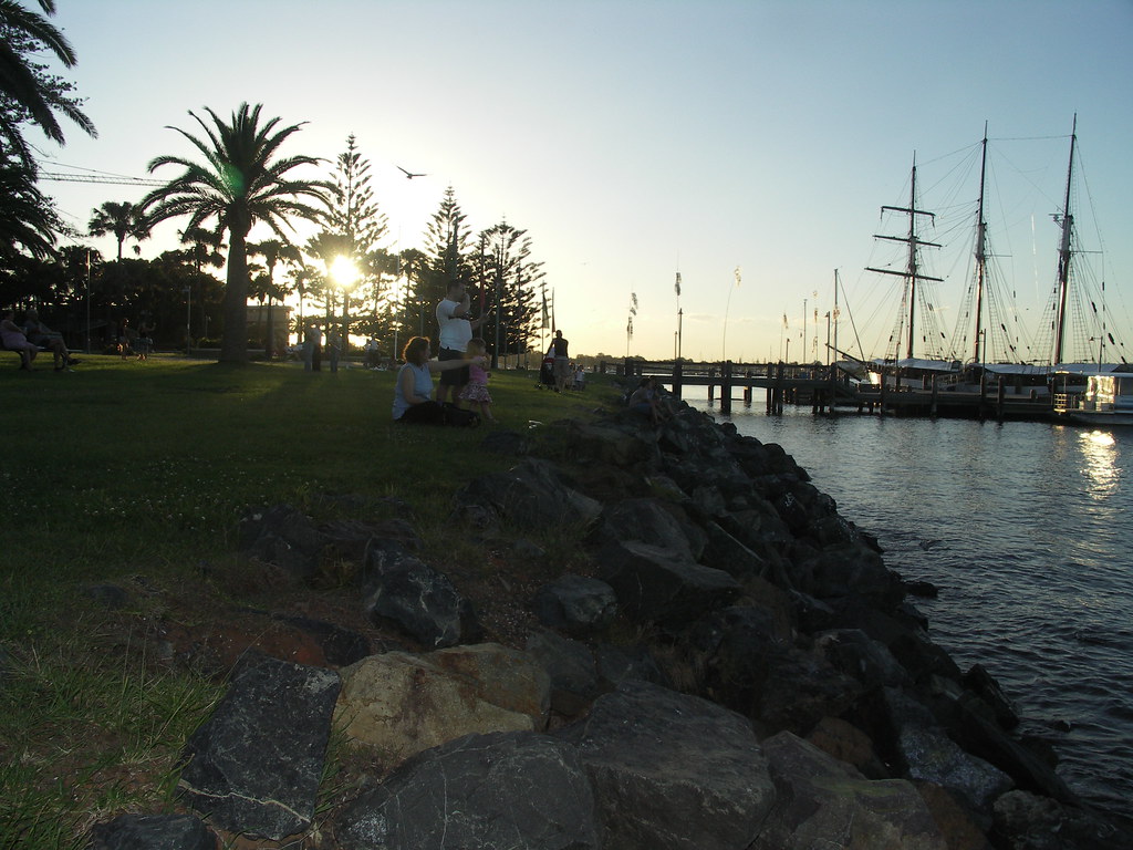 Sonnenuntergang in Port Macquarie