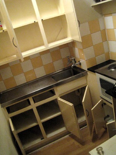 Decimated kitchen