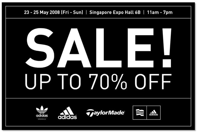 adidas Singapore Expo Sale | Flickr - Photo Sharing!
