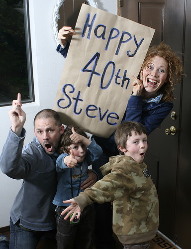 Steve is 40 :-)
