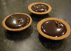 chocolate espresso tarts