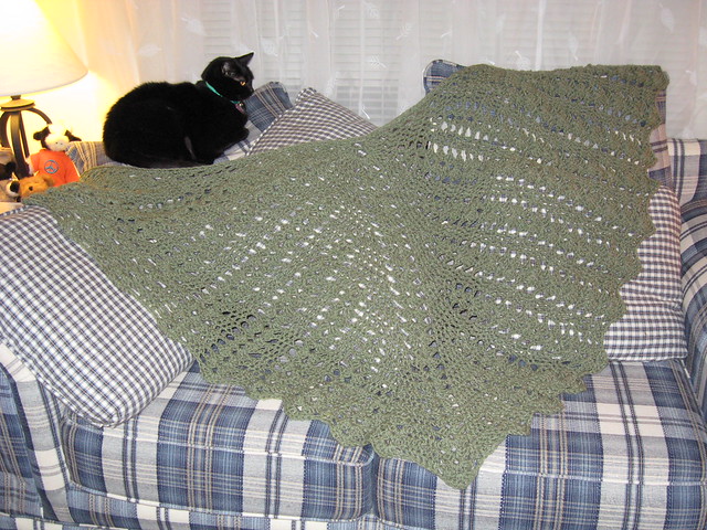 April Draven: Sweet November Scarf/Shawl Free Crochet Pattern