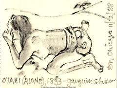 Paul Gauguin: Otahi (Alone)
