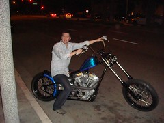 me on Sean's XXL bike
