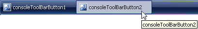 Colorized ConsoleToolBarButton