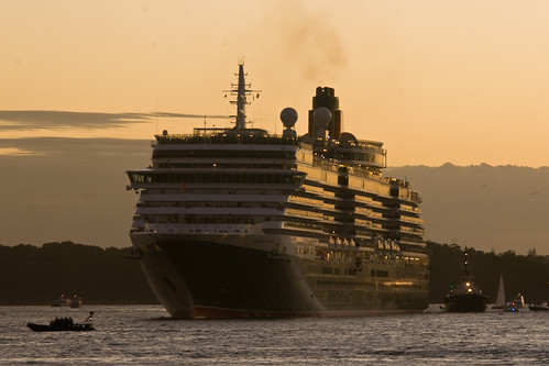 Queen Victoria in Sydney Harbour