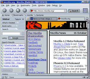 Mozilla screenshot