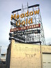 Meadow Gold neon sign