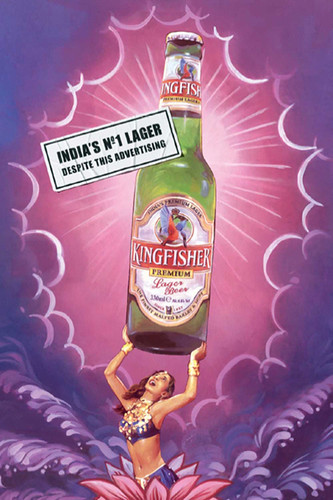 Best london advert from JWT for Kingfisher Indian beer 