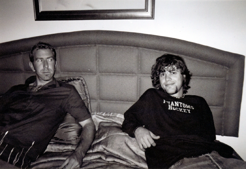 Jagger and Bowie in Bed