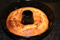 Lemon Cake In Pan