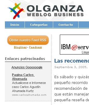 No queremos estos anuncios de Adesense en Olganza