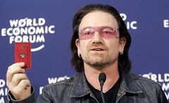 Bono at Davos