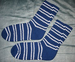 H's Ravenclaw Socks