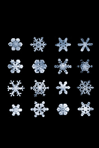 Snowflakes for iPhone
