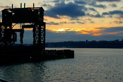 Sunset over the Hudson