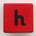Alphabet Block h