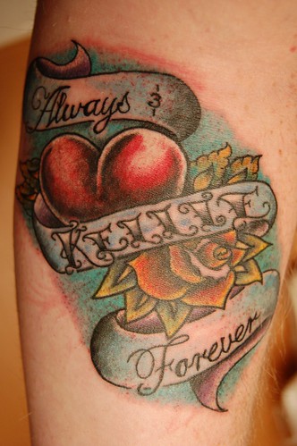 Heart Tattoos On Hip. tattoo heart kelliecole