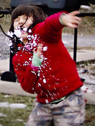 Grace Gets Nailed with a Snowball