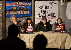 Nashville Homelessness Radio Marathon Photos via cwage