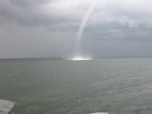 Water spout in Singapore Straits