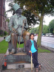Statue Hans Christian Andersen, Copenhagen, Denmark