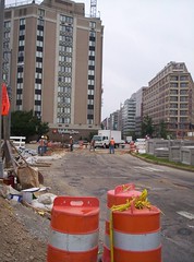 Thomas Circle under reconstruction