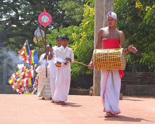 processione ad Anuradapura
