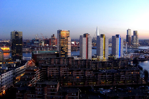 Rotterdam From the 17th Floor