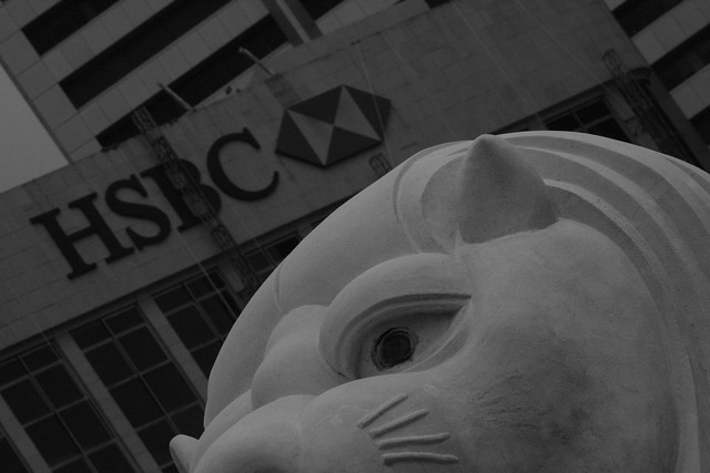 The lion & HSBC. Singapore | Flickr - Photo Sharing!