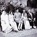 The Founder and Miss Jinnah with Fatima Begum, Geti Ara and Begum G A Khan