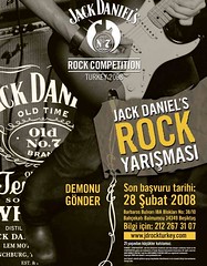 Jack Daniel's 2008 Rock Müzik Yarışması Başlıyor
