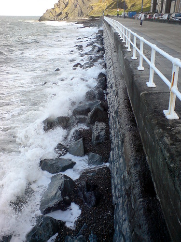 Sea front in Aberystwyth