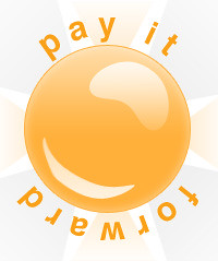 Pay It Forward logo for blog