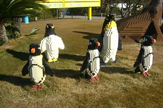 Penguin made by blocks