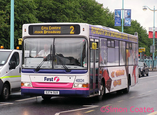 First Devon and Cornwall 40034 S374SUX
