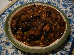 Fish-Fragrant Eggplants with Chicken