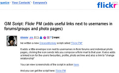 Flickr PM