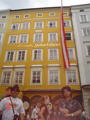 Mozarts Geburtshaus, Salzburg, Austria