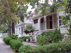 houses, S 3rd Street, San Jose, August 21, 2005