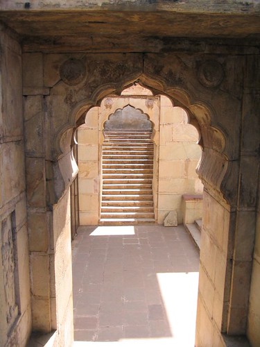 Down to the stepwell
