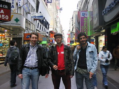 Daniel, Leo & Inkel in Buenos Aires.