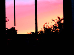 pink sunset view 2