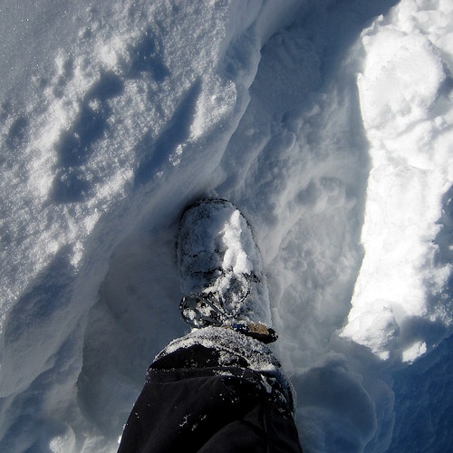 snow feet