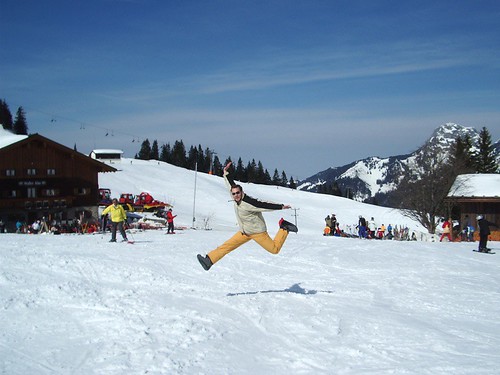 skiing jump