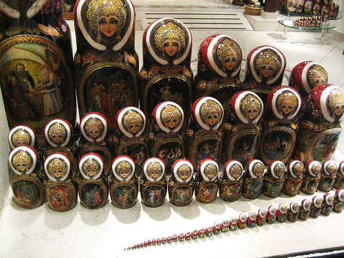 Russian Dolls in a Parisian Shop (les Poupees Russes)