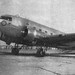 The plane carrying the Founder lands at Karachi, 7 August 1947